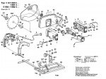 Bosch 0 601 562 042 Circular hand saw 240 V / GB Spare Parts